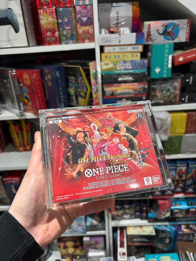 One Piece Card Game – Heroines Edition Booster Box (EB-03), Ophalen of Verzenden, Zo goed als nieuw, Booster