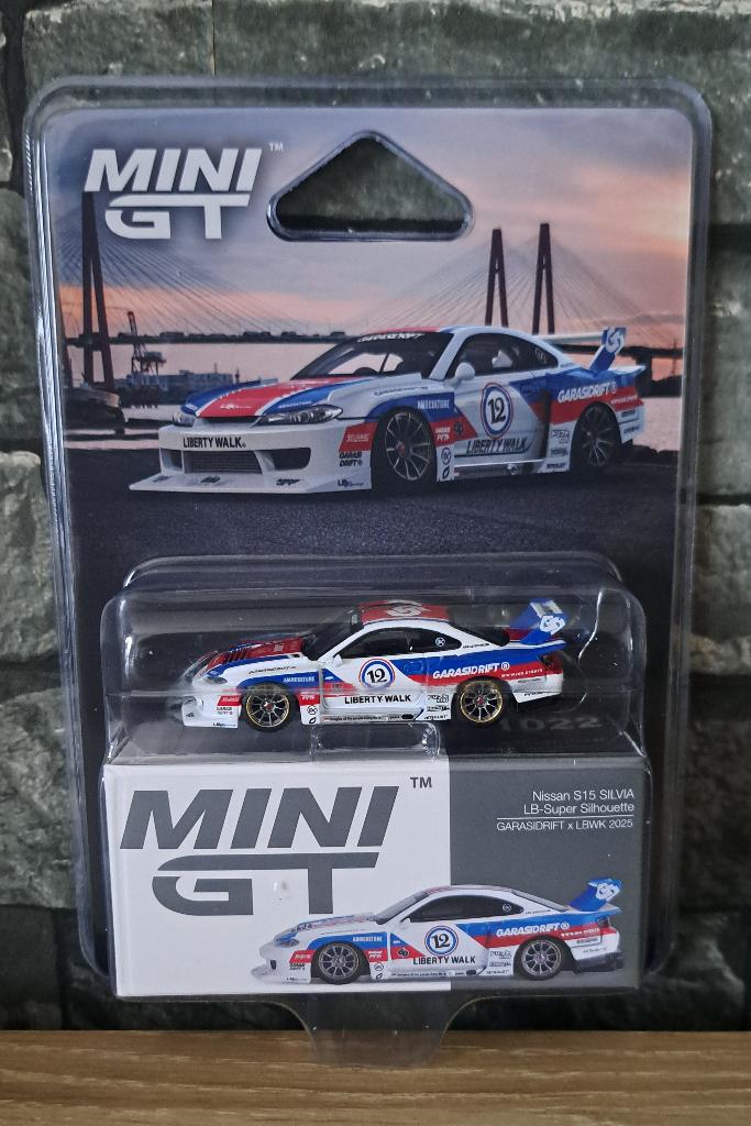 Nissan LB-Super Silhouette S15 SILVIA (blister) MINI GT, Auto, Nieuw, Ophalen of Verzenden, MINI GT