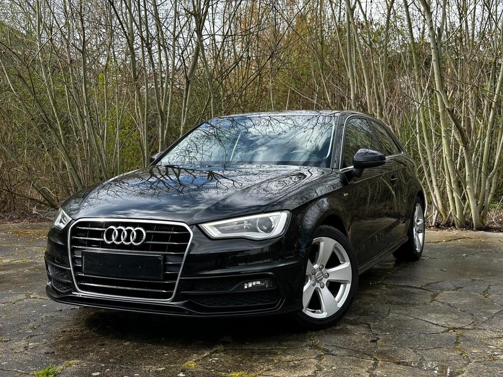 Audi A3 1.2 TFSI Ambition Sline *Euro6b*Carnet d’entretien, Auto's, Voorwielaandrijving, Testrit aan huis, Stof, Zwart