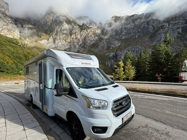 Super beau Dethleffs - Just Go - 2023 - Automatique, Caravanes & Camping, Camping-cars, Jusqu'à 4, Marchepied électrique, Toilette à cassette