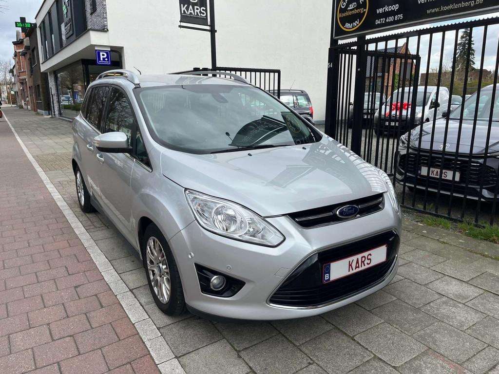 Ford Grand C-Max Titanium (année de construction 2012), Cuir, Achat, 105 ch, https://public.car-pass.be/vhr/c0be9ea0-e7b4-4dca-9ee6-6bb560529956