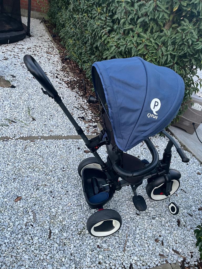Tricycle QPlay, Vélos & Vélomoteurs, Enlèvement, Utilisé, Qplay miniby, Tige de poussée