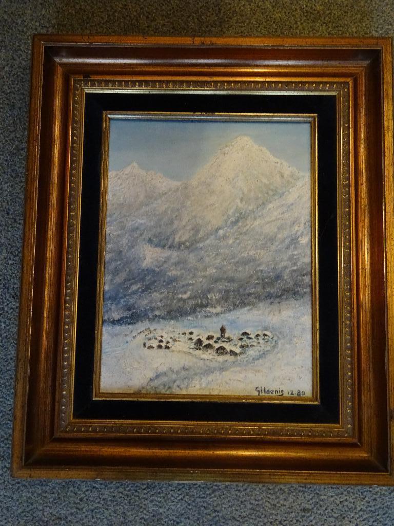 Huile sur toile ou acrylique de GILDENIS, Enlèvement ou Envoi