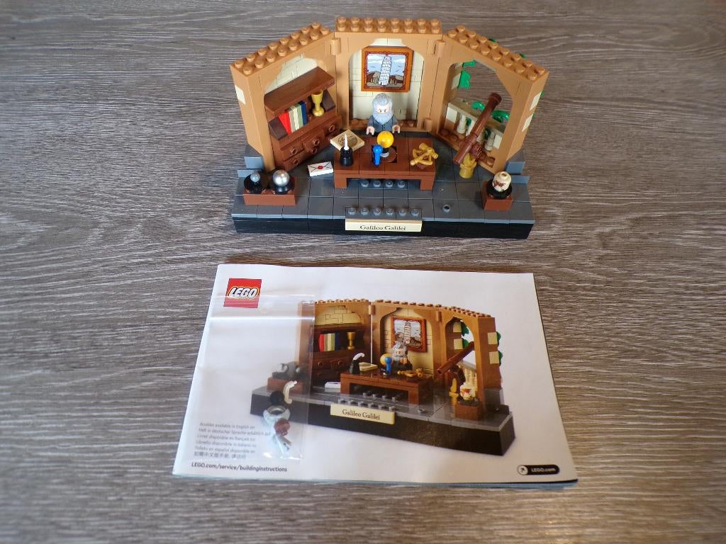 LEGO Ideas 40595 - Tribute to Galileo Galilei, Lego, Ophalen of Verzenden, Ideas, Zo goed als nieuw