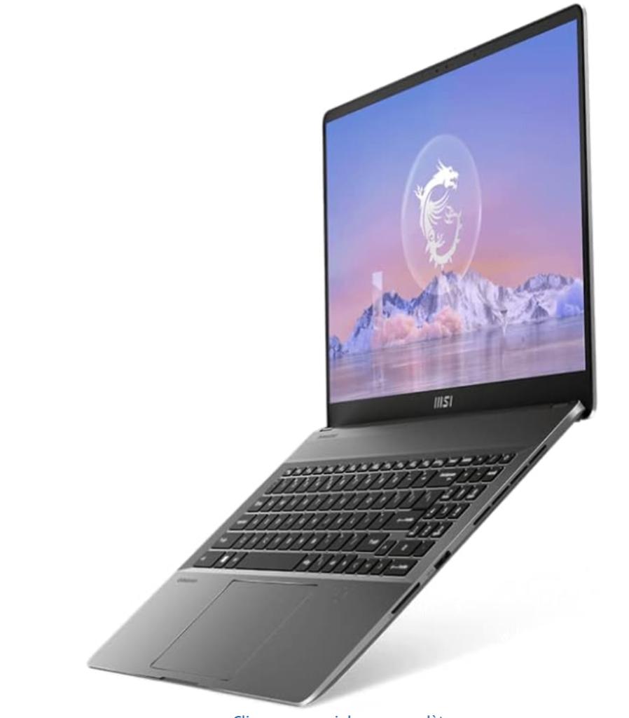 msi zx16hx b13vgto 033 es, Informatique & Logiciels, MSI, Avec écran tactile, 16 pouces, Comme neuf