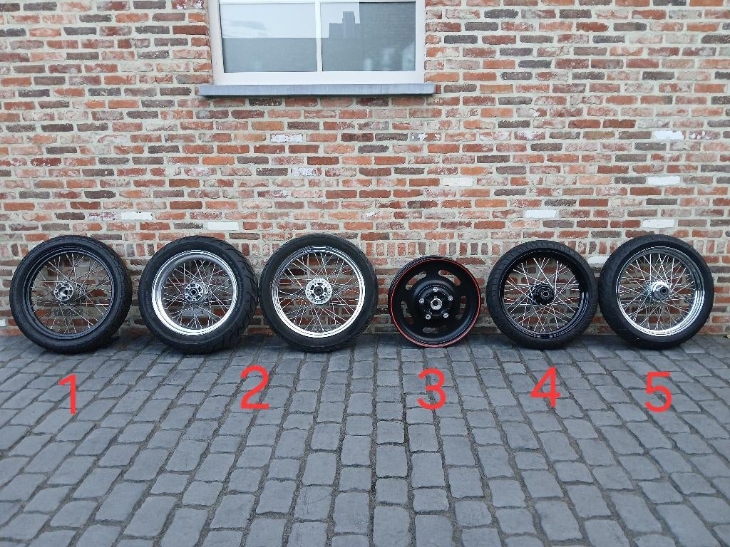 harley velgen, Motoren, Ophalen