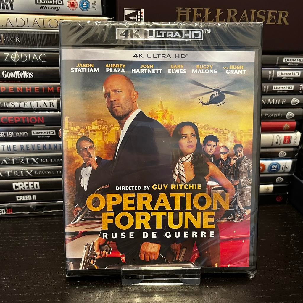 Opération Fortune : Ruse de Guerre — 4K Ultra HD + Blu-ray, Enlèvement ou Envoi, Comme neuf, Action