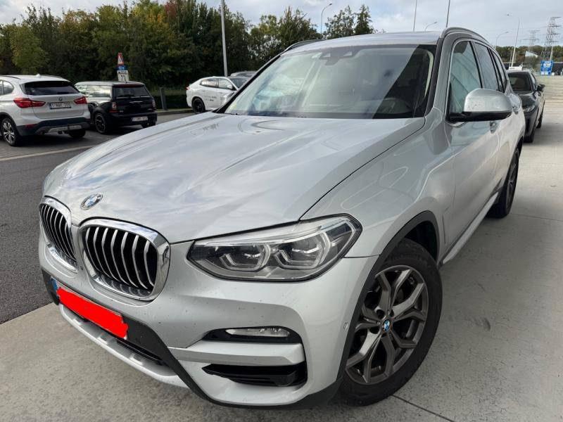 BMW X3 2.0dA xDrive 1er Propriétaire Garantie 12 Mois, Autos, BMW, Cuir, Argent ou Gris, Achat, Euro 6