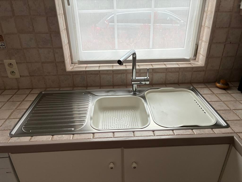 Gootsteen, Huis en Inrichting, Keuken | Keukenelementen, Ophalen, Gebruikt, 50 tot 100 cm