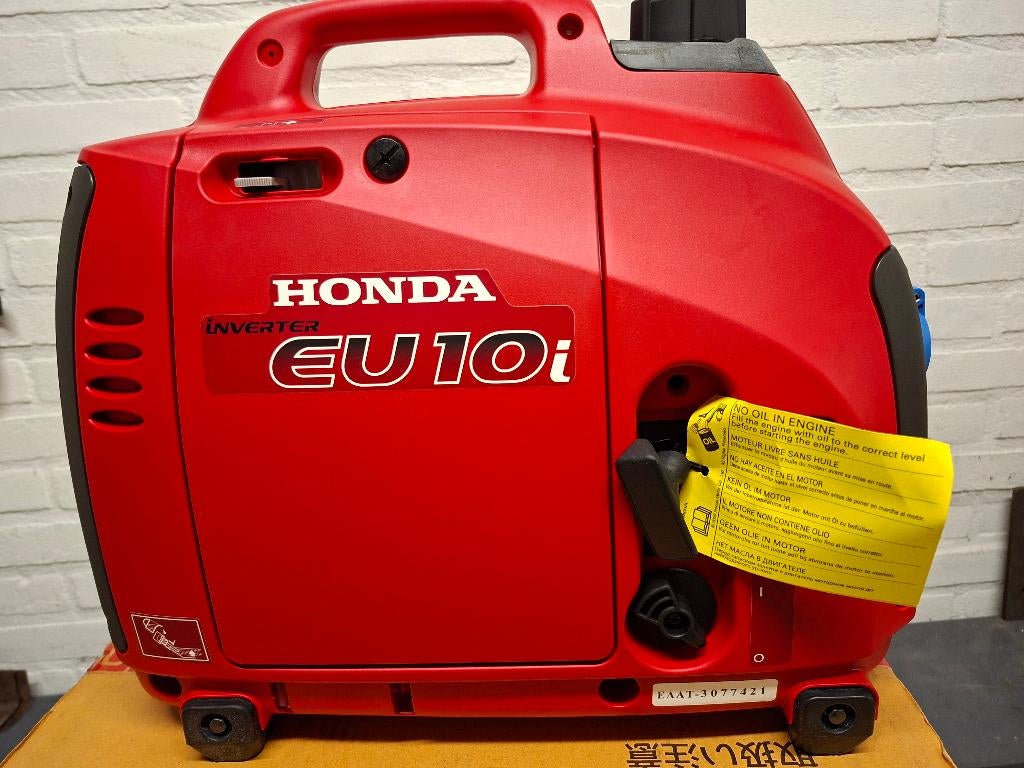 SPLINTERNIEUW  honda eu10i inverter  aggregaat/generator, Caravans en Kamperen, Mobilhome-accessoires, Nieuw, Ophalen