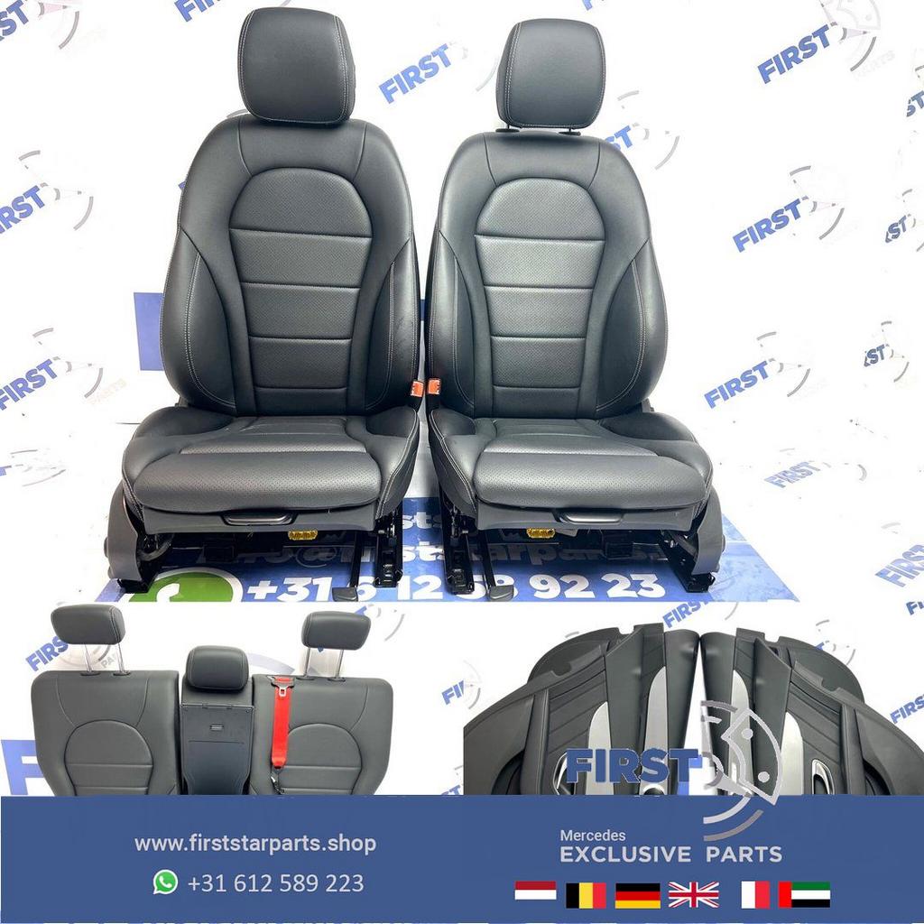 W205 C43 AMG interieur Mercedes C Klasse 2020 stoelen Ledere, Auto-onderdelen, Gebruikt, -, Ophalen of Verzenden, -