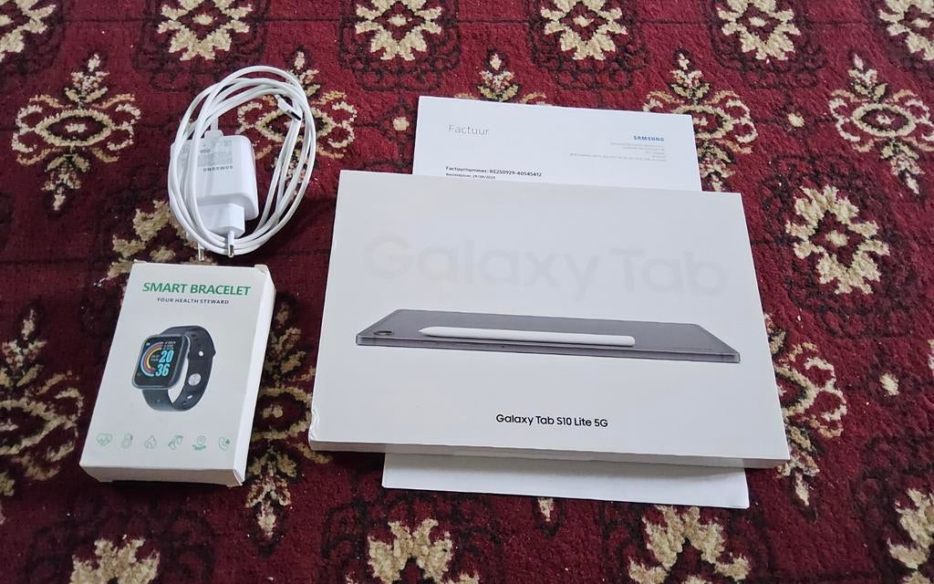 Samsung Galaxy Tab S10 Lite, 5 g, 256 Go avec certificat de, Enlèvement ou Envoi