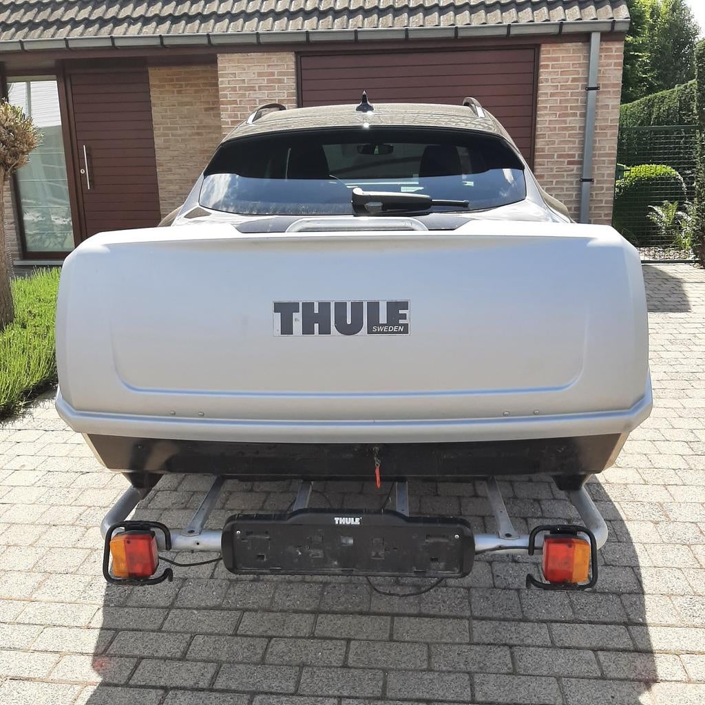 Bagagekoffer + rek te huur van Thule (GEEN EXTRA VERBRUIK), Enlèvement
