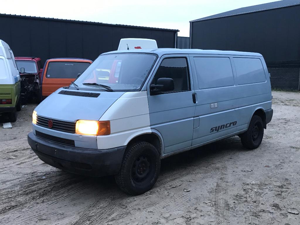 Goede VW T4 Syncro oldtimer, Auto's, Volkswagen, Bedrijf, 4x4, Te koop