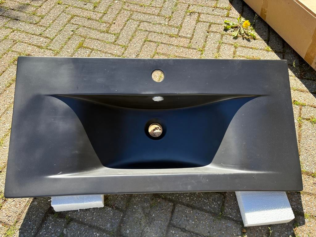 Vasque noire neuve céramique 80 cm, Enlèvement, Neuf