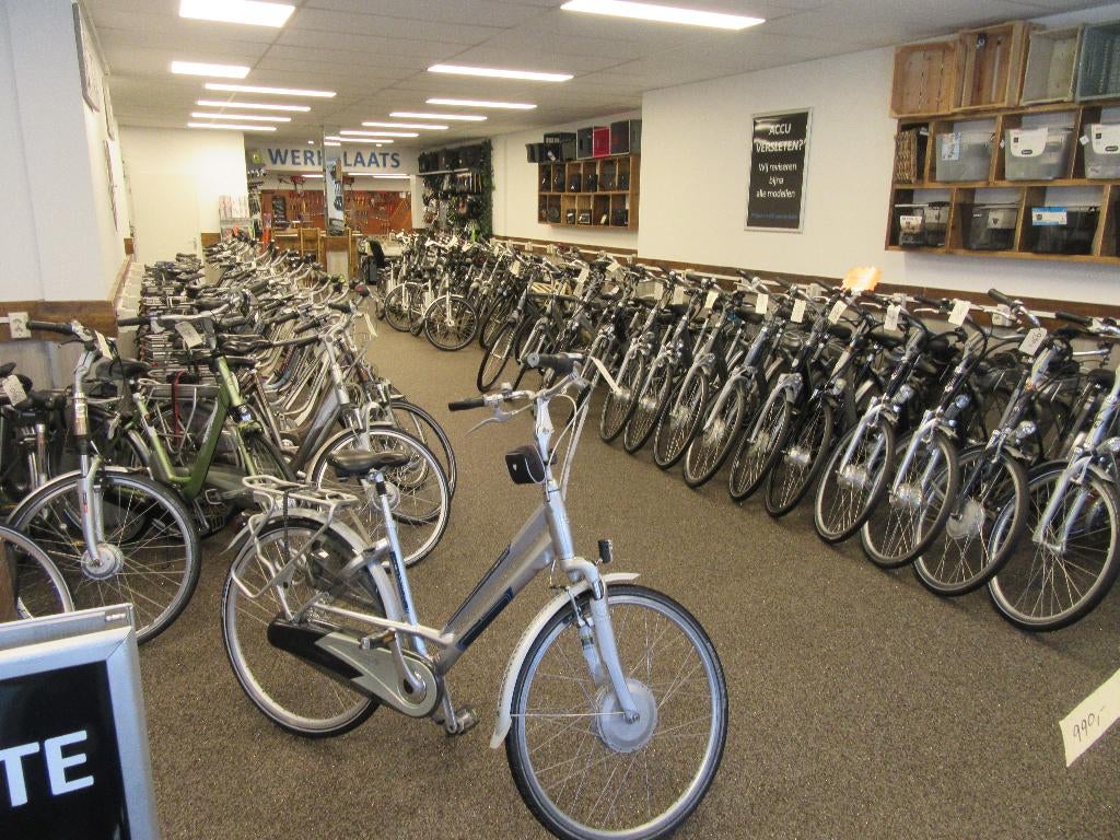 grote paas show 1e en 2e paasdag gebruikte e-bike,s garantie, Ophalen, Zo goed als nieuw, 50 km per accu of meer, Overige merken