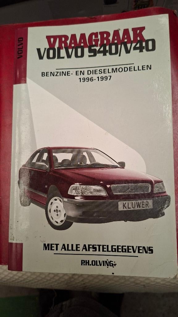 Vraagbaak Volvo S40 V40, Ophalen of Verzenden