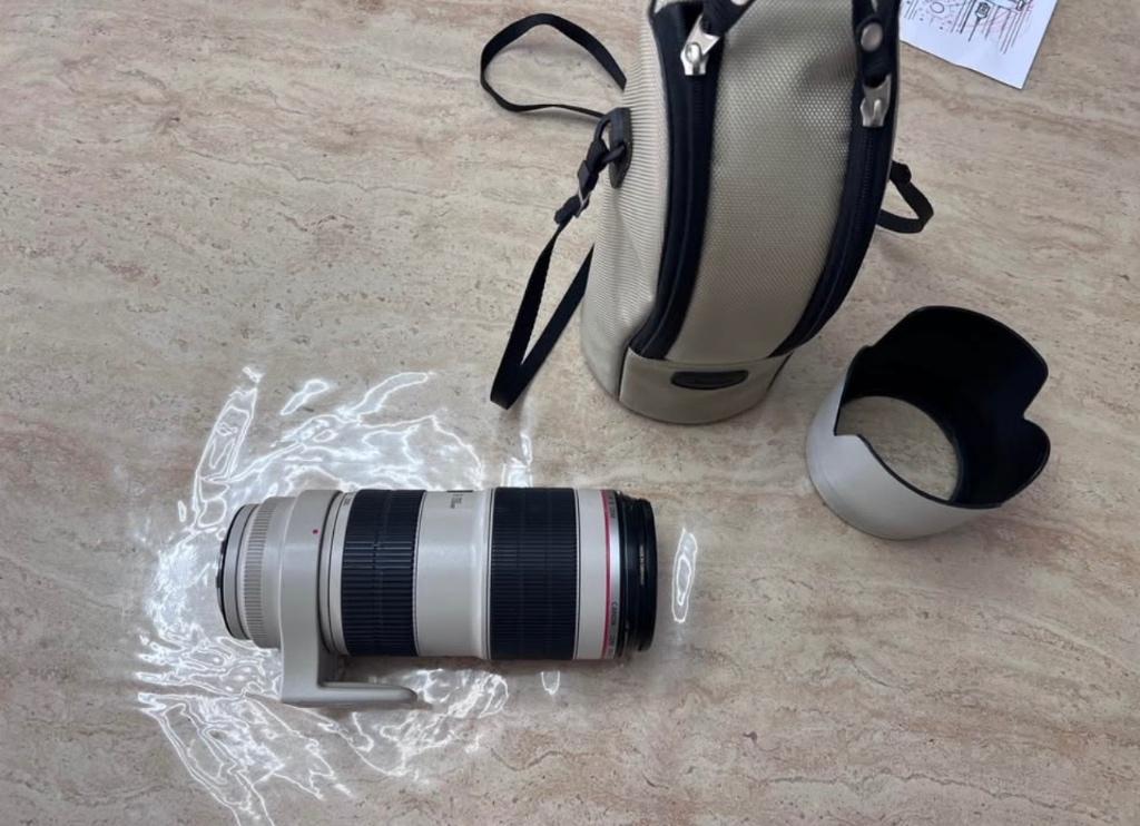 Canon EF 70-200mm f/2.8. L IS II USM, Ophalen, Zo goed als nieuw