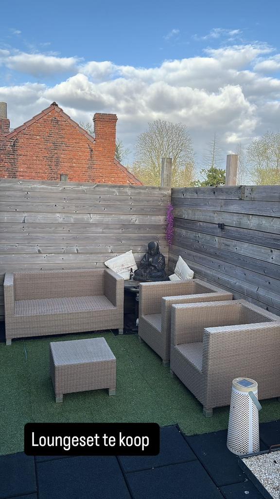 Loungeset, Ophalen, Zo goed als nieuw, Loungeset