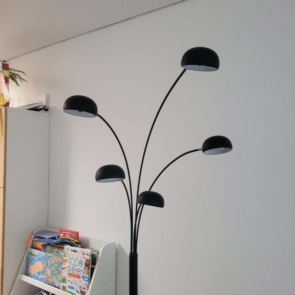 Staande lamp /booglamp 5 armen, Huis en Inrichting, Ophalen