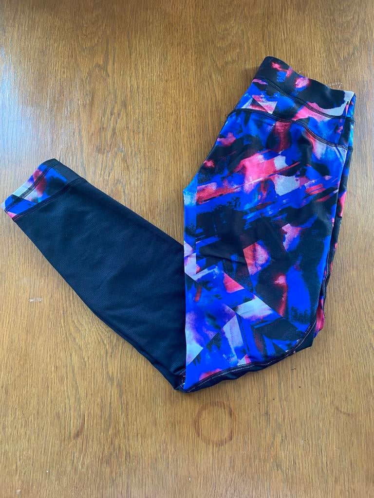 Sportlegging — Domyos by Decathlon, Kleding | Dames, Maat 38/40 (M), Blauw, Ophalen of Verzenden, Zo goed als nieuw