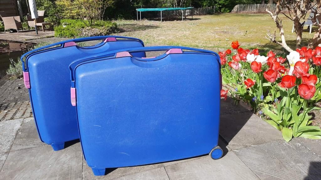 Sacs Samsonite, 70 cm ou plus, Plastique dur, Comme neuf, Enlèvement