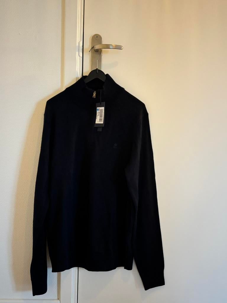 Pull zippé River Woods NOUVEAU !, Vêtements | Hommes, Pulls & Vestes, Enlèvement ou Envoi, Neuf, Taille 52/54 (L), Bleu