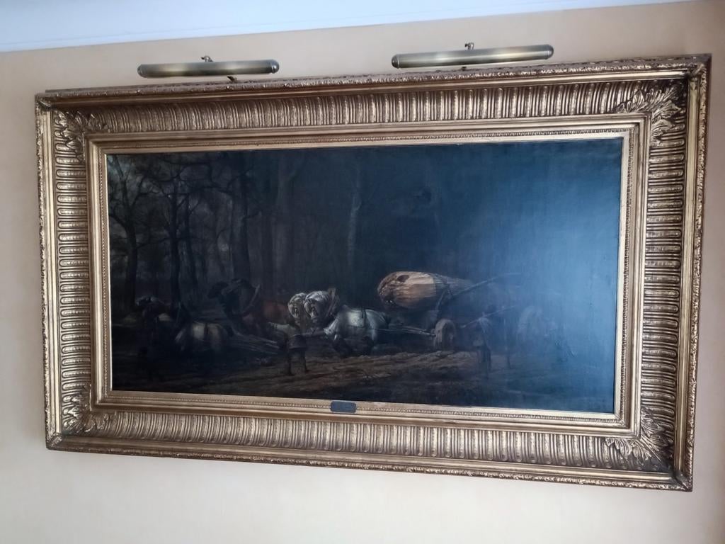 Tableau de l'école d'Anvers, Enlèvement