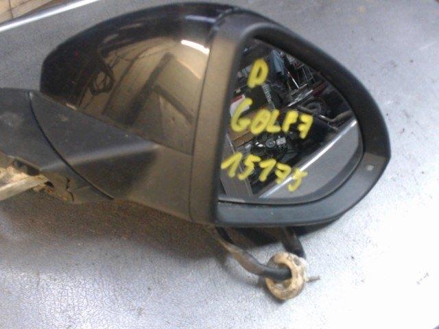 Rétroviseur droit VW Golf 7 BK 1.6TDi 77kw 2013-2017, Auto-onderdelen, Spiegels, Gebruikt, Ophalen