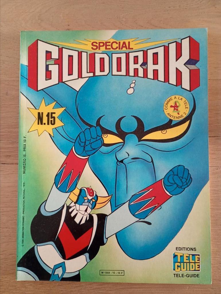Goldorak spécial (1ere série - souple) N°15 - Télé-guide, Livres, Une BD, Enlèvement ou Envoi, Comme neuf