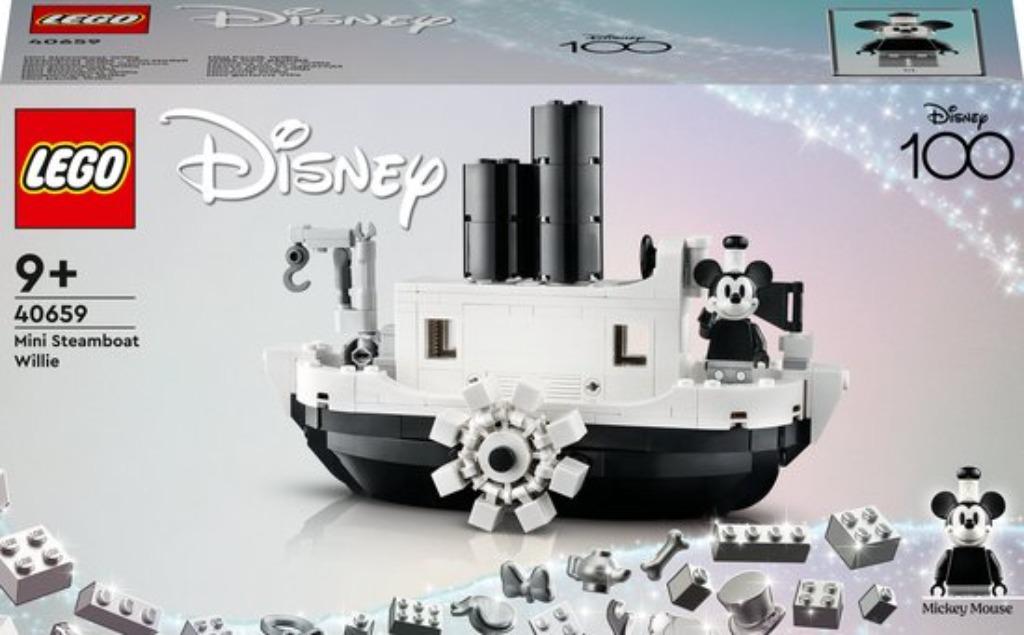 40659 LEGO Disney- Mini Steamboat Willy Mickey Mouse - Nieuw, Verzenden, Nieuw, Complete set, Lego