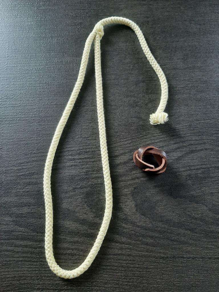 KSA geel koord + Dagring, Kinderen en Baby's, Overige Kinderen en Baby's, Zo goed als nieuw, Ophalen of Verzenden