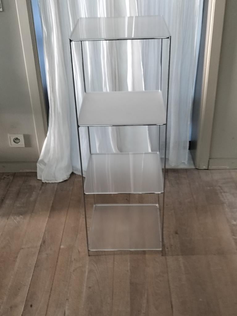 Etagères plexiglas legborden, Ophalen