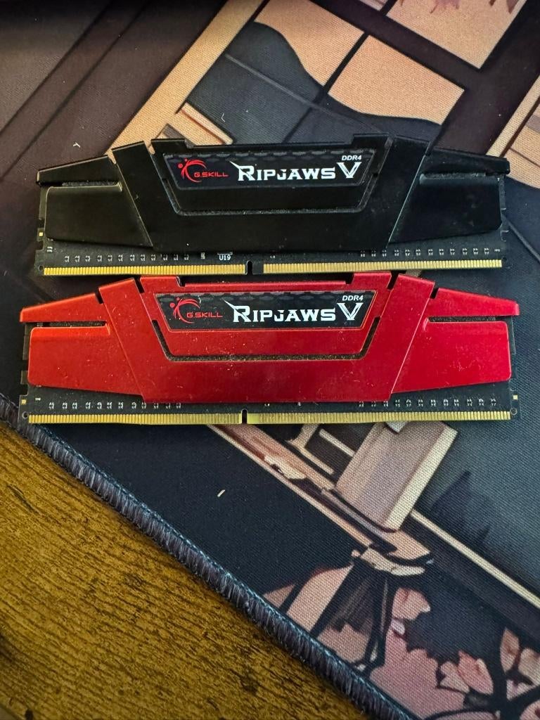 ripjaws DDR4 32GB 4X8GB, 32 GB, Enlèvement ou Envoi, DDR4, Utilisé