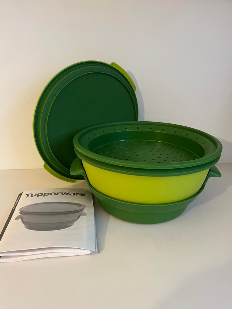 Nieuw! MicroGourmet - Tupperware, Huis en Inrichting, Keuken | Tupperware, Ophalen of Verzenden, Nieuw, Groen, Overige typen