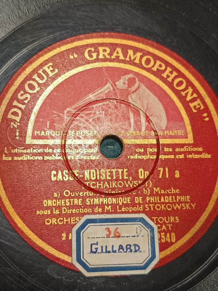 Vinyl 78 toeren plaat, Verzenden, Gebruikt