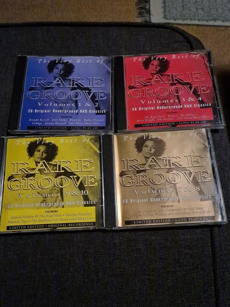4 Cd RARE GROOVE, Ophalen, Zo goed als nieuw