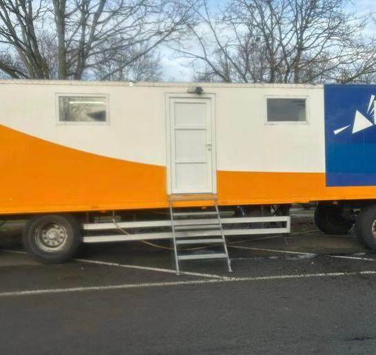 Remorque transformée en remorque, Enlèvement, Utilisé