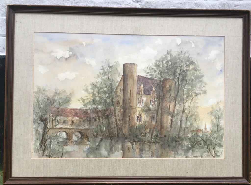 Georges Tahon -aquarel, Enlèvement ou Envoi