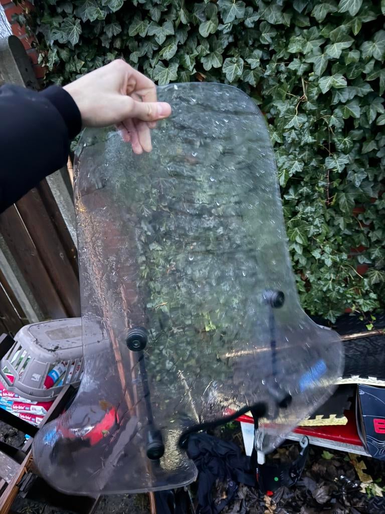 Zip hoog windscherm, Fietsen en Brommers, Ophalen, Zo goed als nieuw