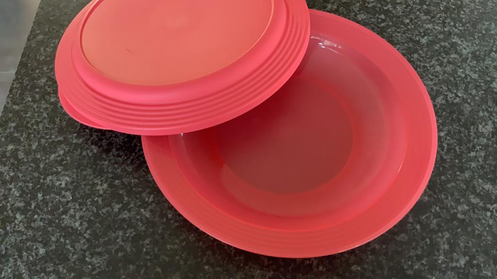 Tupperware groot bord, Huis en Inrichting, Ophalen of Verzenden, Zo goed als nieuw