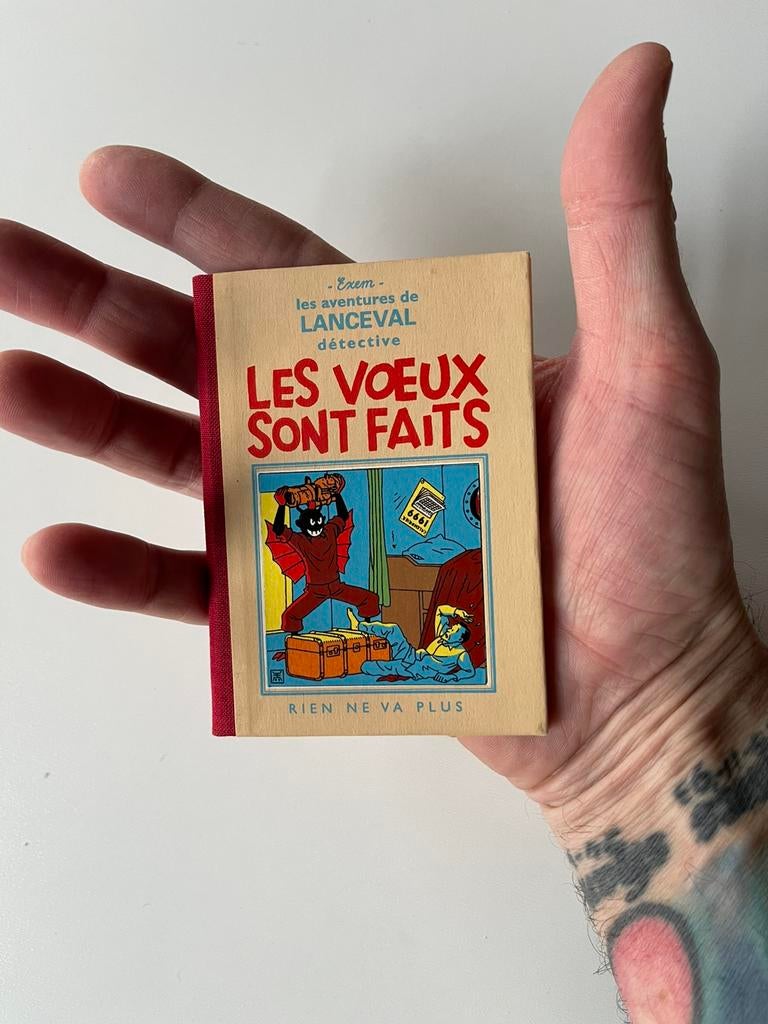Kuifje tintin zinzin mini luxe vier verschillende, Boeken, Meerdere stripboeken, Ophalen of Verzenden, Nieuw