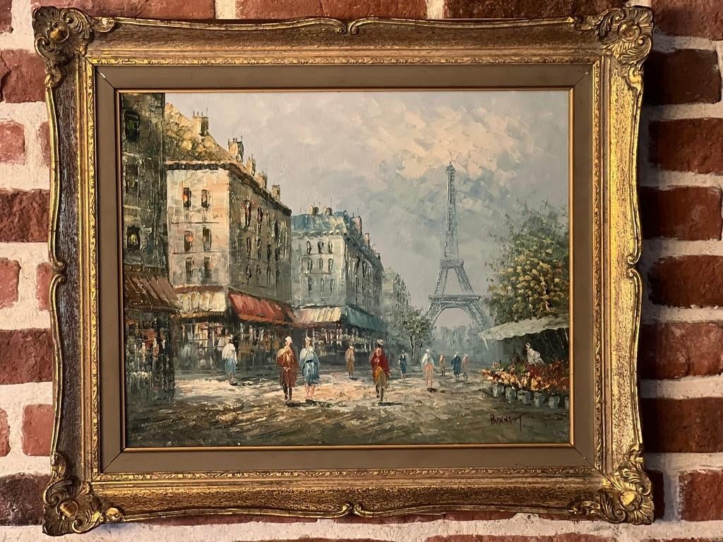 BURNET : Vue de Paris, Enlèvement
