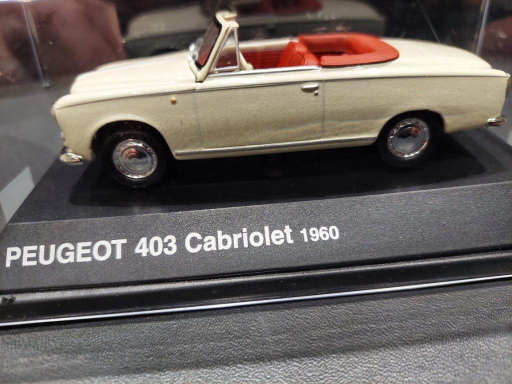 PEUGEOT 403 CABRIOLET - 1960 - 1/43, Enlèvement ou Envoi, Comme neuf