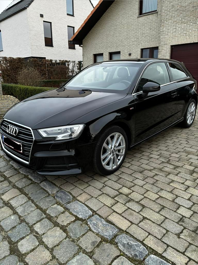 Audi A3 s-line 1.6 Diesel - handgeschakeld, Auto's, Euro 6, Zwart, Particulier, USB