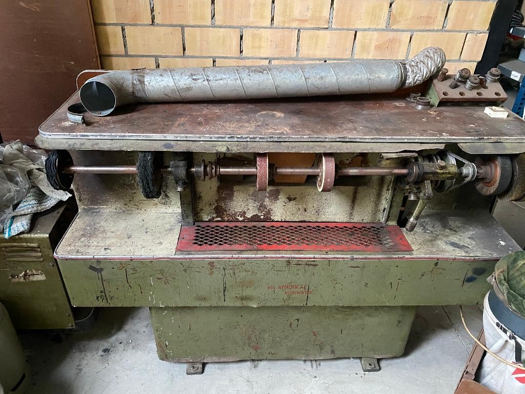 schoenmakers - polijst machine, Ophalen