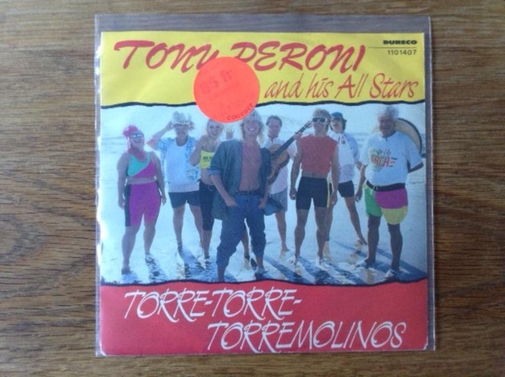 single tony peroni and his all stars, Ophalen of Verzenden, 7 inch, Nederlandstalig, Single