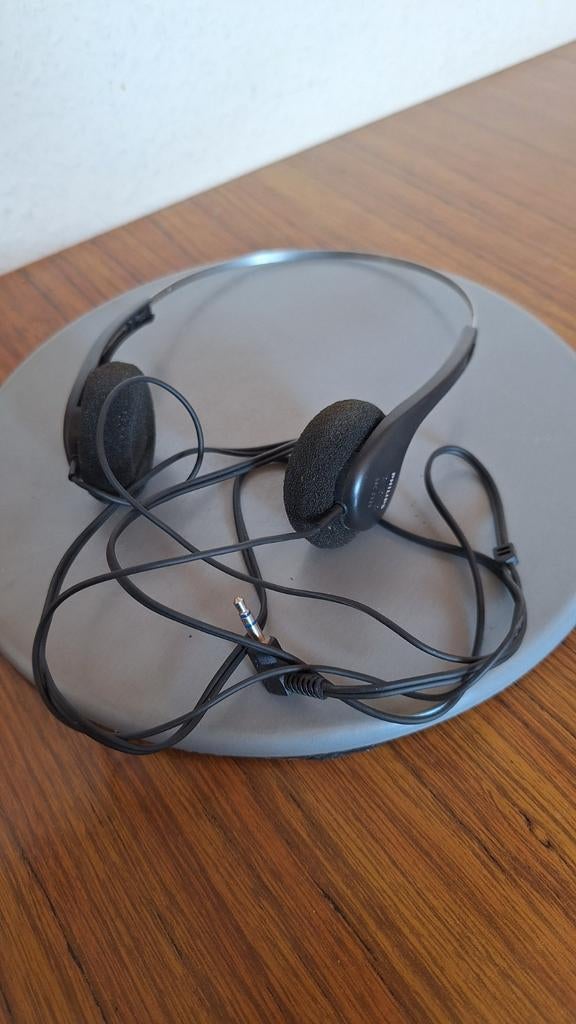 Hoofdtelefoon Philips SBC 3329 Snoer 115 cm gewicht 47 gr, Ophalen of Verzenden, Zo goed als nieuw