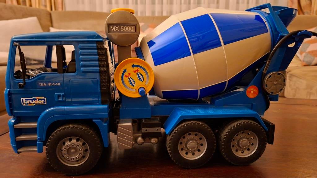 Bétonnière Man TGA Bruder, Enlèvement, Utilisé