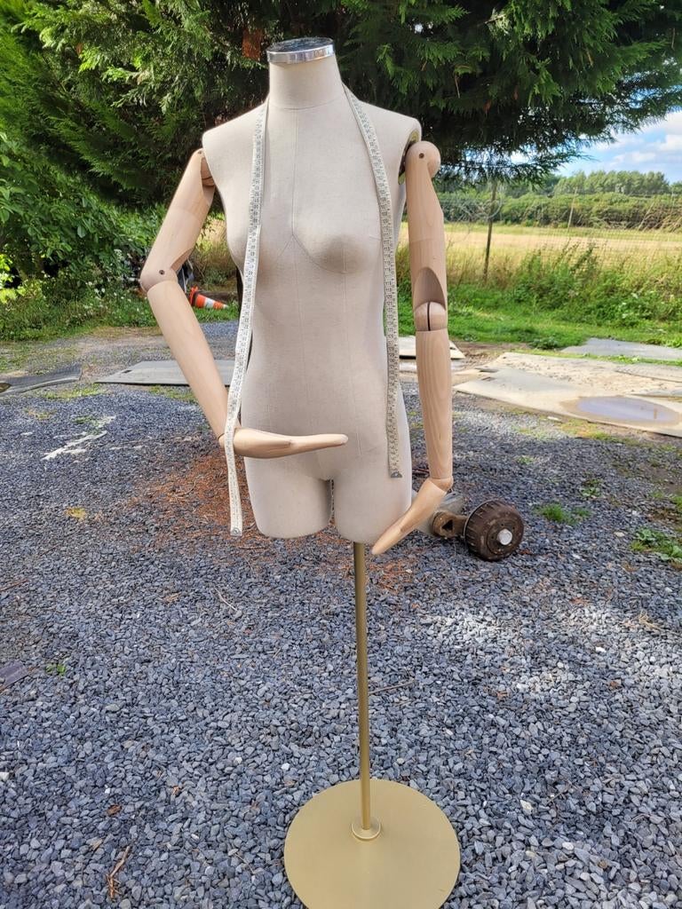 Mannequin en bois couture, Hobby & Loisirs créatifs, Couture & Fournitures, Enlèvement, Comme neuf, Mannequin